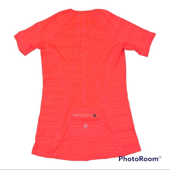 Athleta Pacifica Orange Contoured UPF+ Rashguard Size XS - Picture 3 of 7